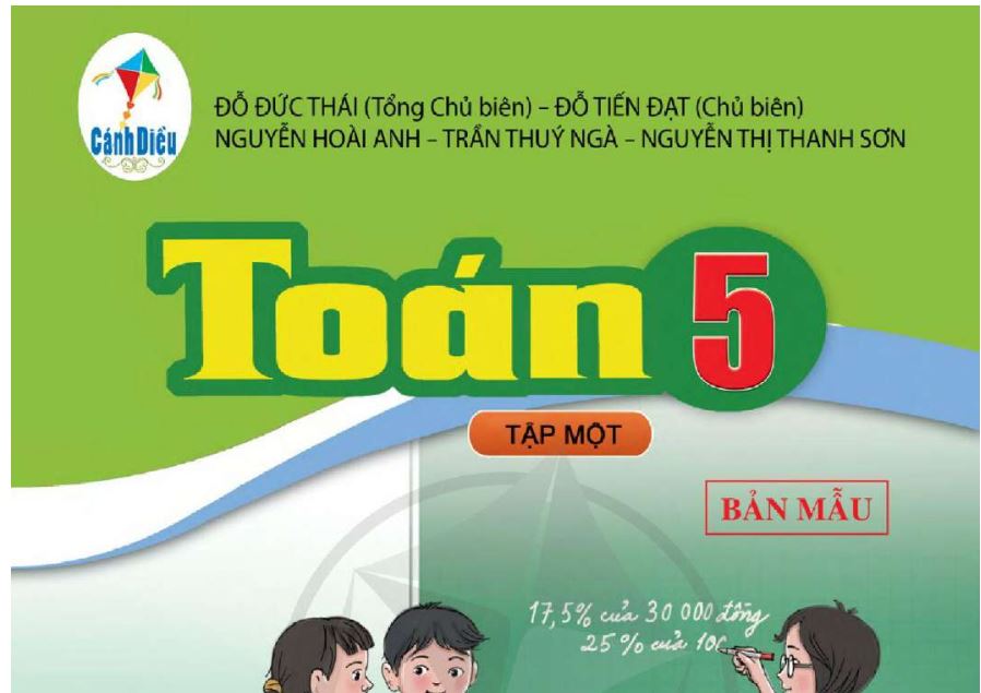 Sách giáo khoa Toán 5 Cánh Diều Tập 1_Miễn phí
